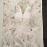 Wedding gown boxing in acid free chest