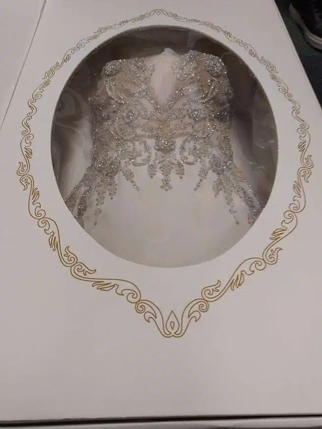 Wedding Dress box storage