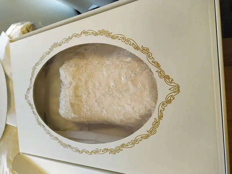Wedding Gown in an acid free box