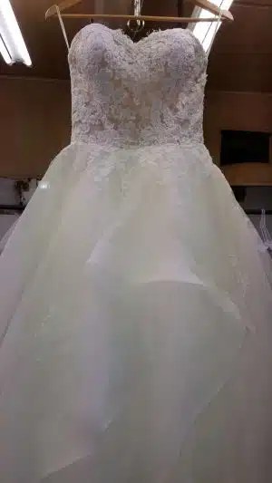 Dry Cleaning Wedding Gown